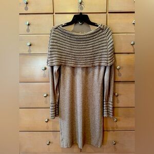Cute, cute! Philosophy long-sleeved cowl neck dress. Size Medium.
